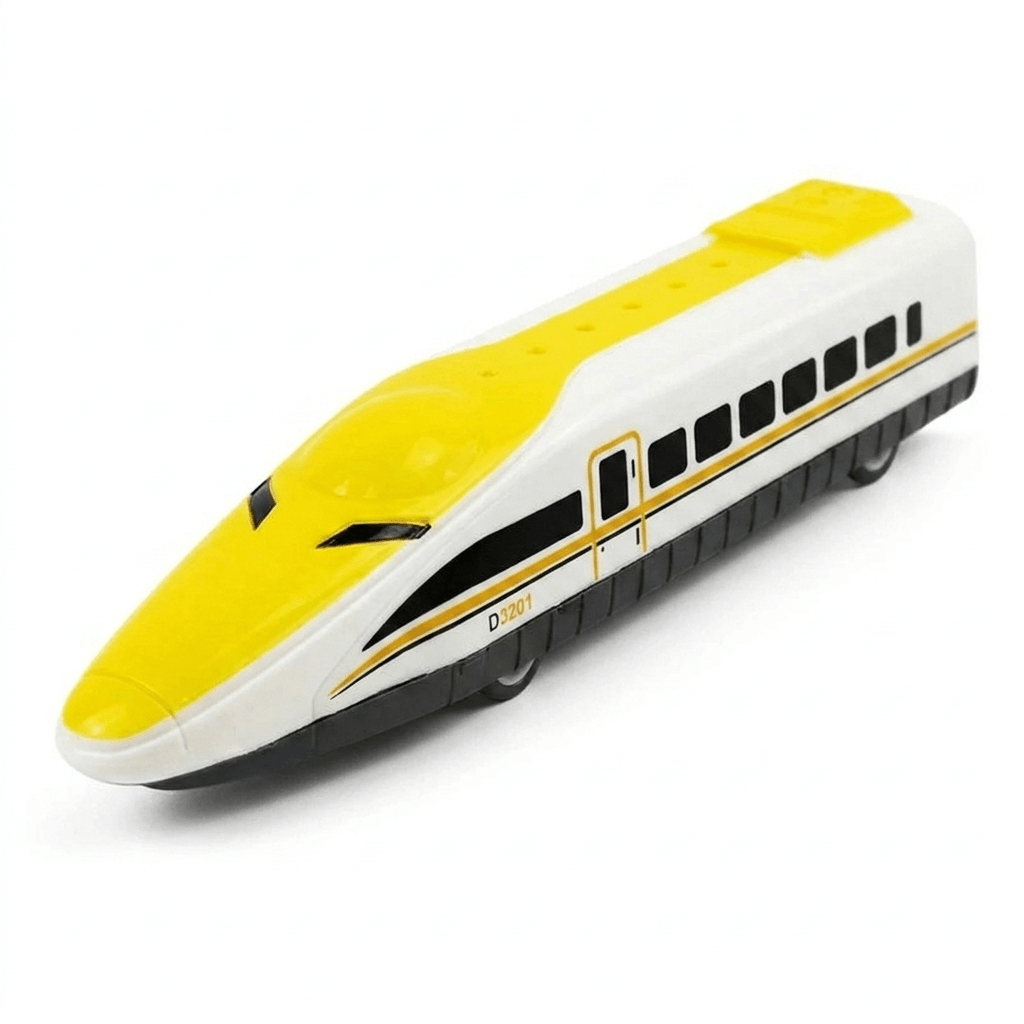 Mini Pull Back Train Toy for Kids’ Fast Rolling Play