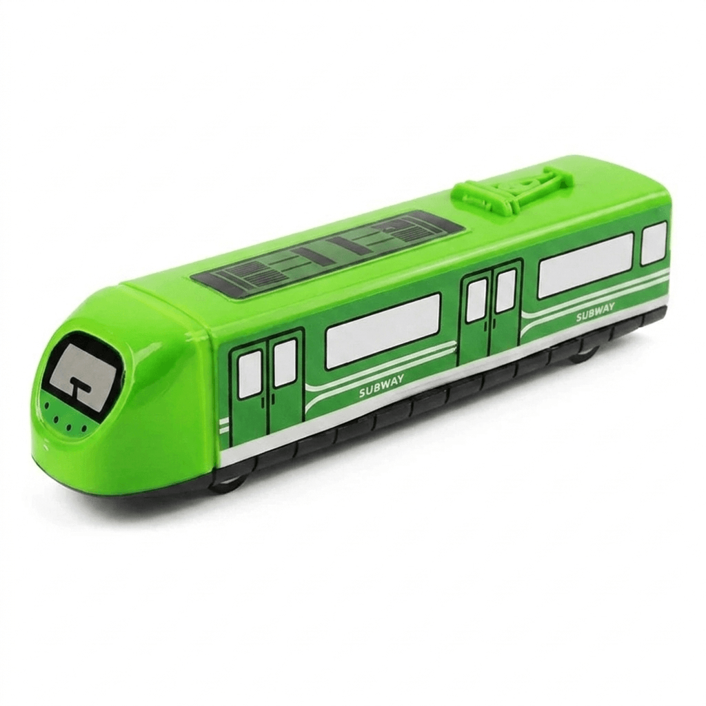 Mini Pull Back Train Toy for Kids’ Fast Rolling Play
