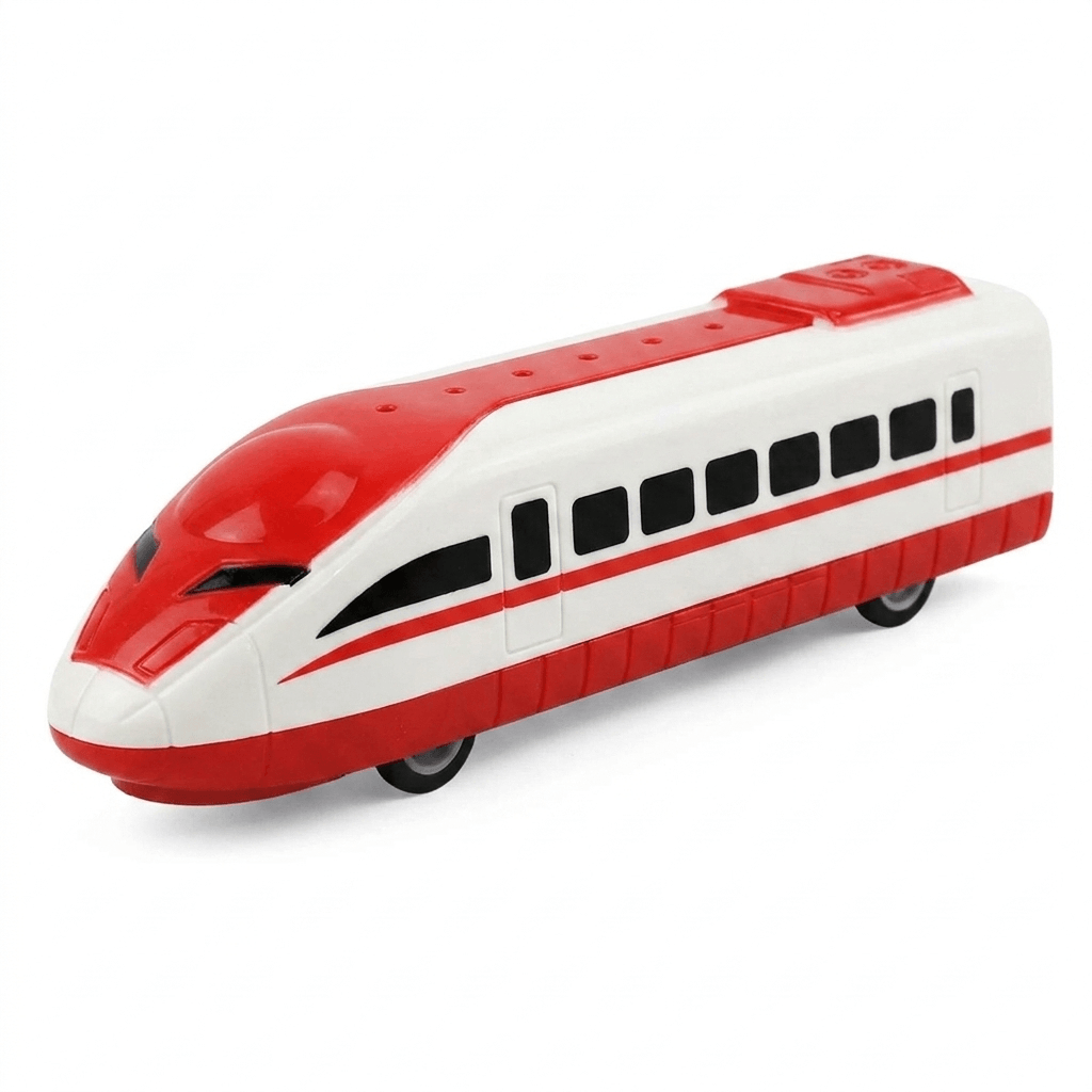 Mini Pull Back Train Toy for Kids’ Fast Rolling Play