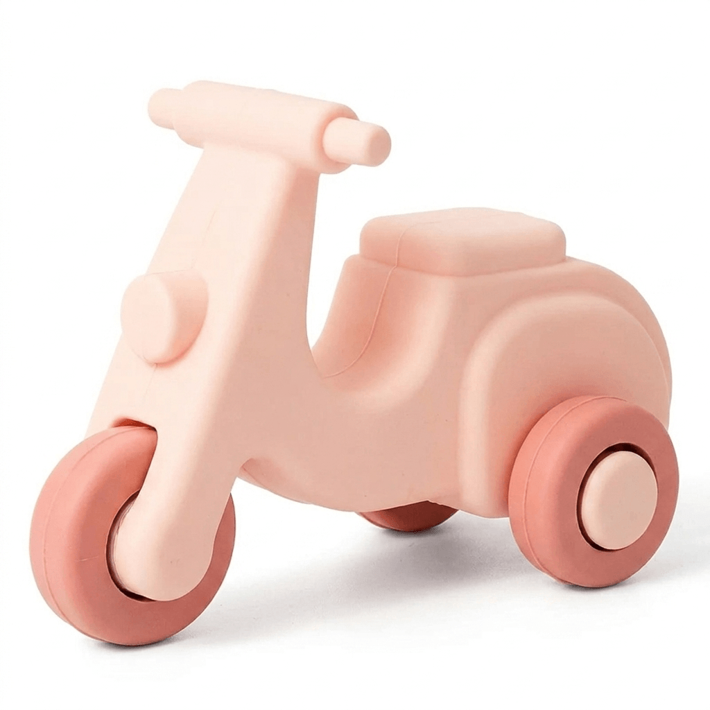 Montessori Silicone Car Set for Early Sensory Play