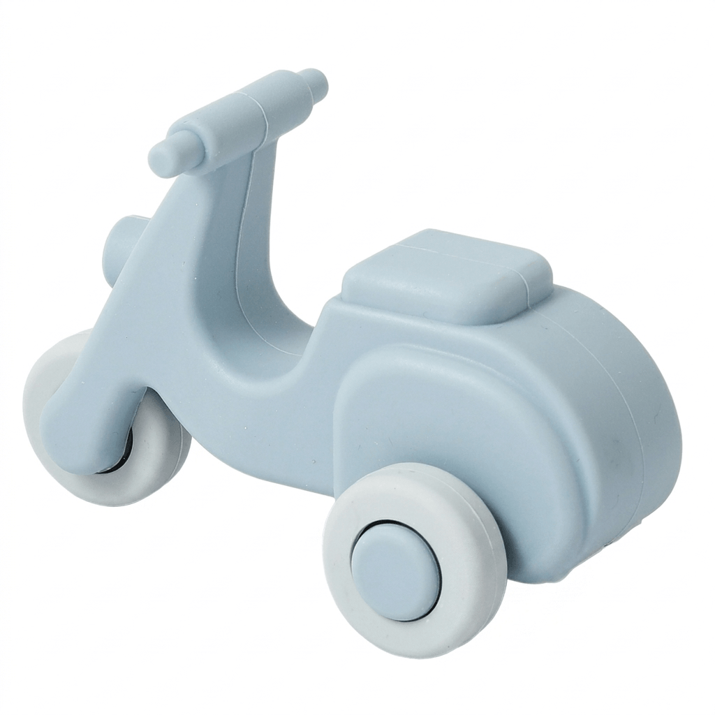 Montessori Silicone Car Set for Early Sensory Play