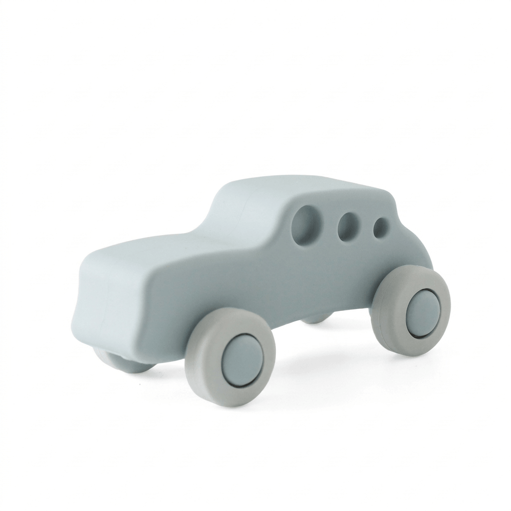 Montessori Silicone Car Set for Early Sensory Play