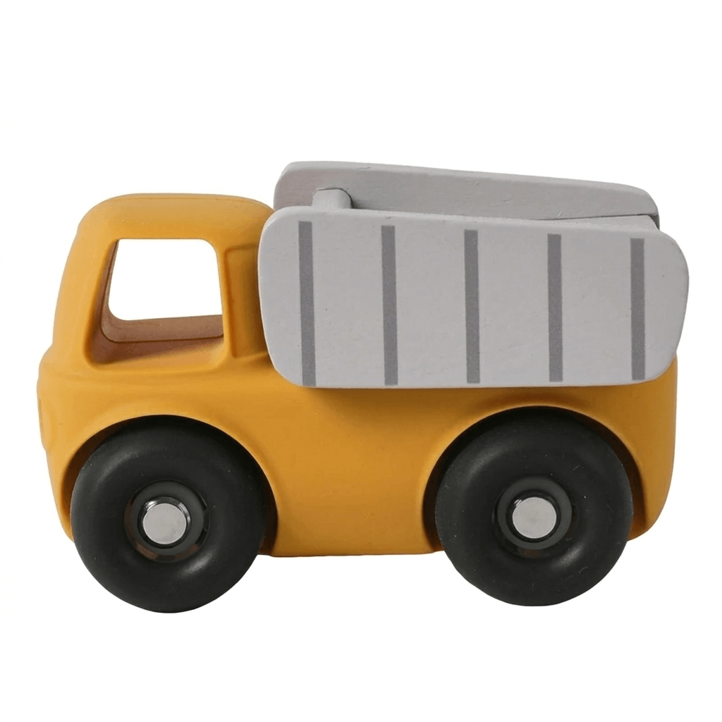 Montessori Silicone Car Set for Early Sensory Play