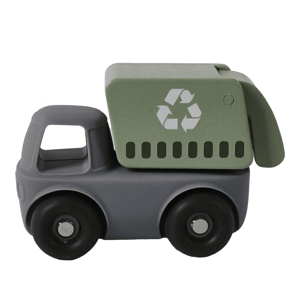 Montessori Silicone Car Set for Early Sensory Play