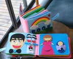 Montessori-inspired and Interactive Felt Book