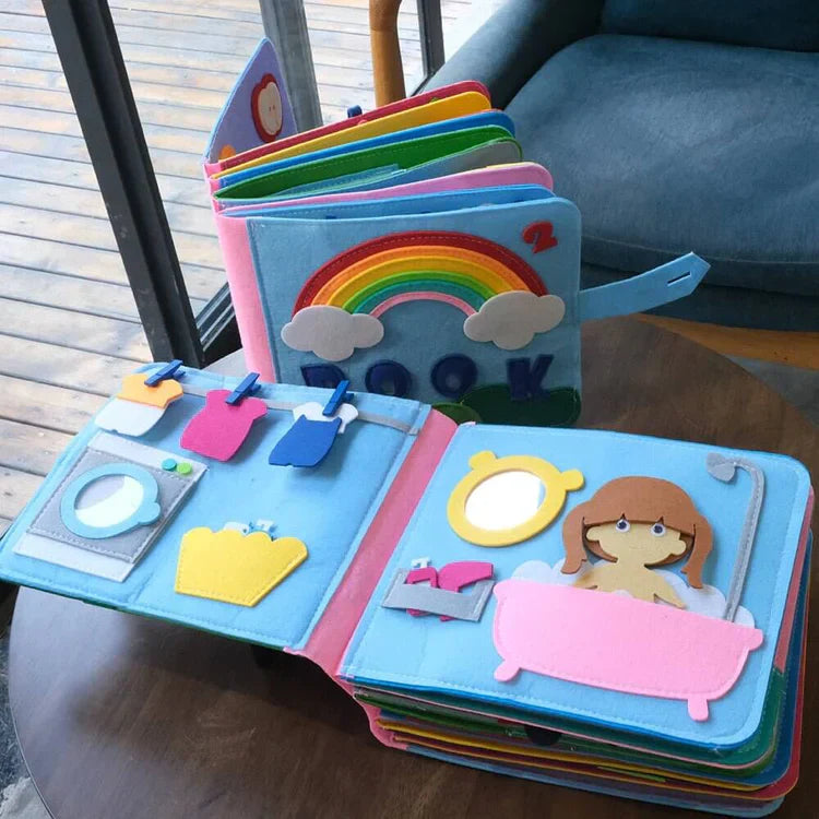 Montessori-inspired and Interactive Felt Book - main product image