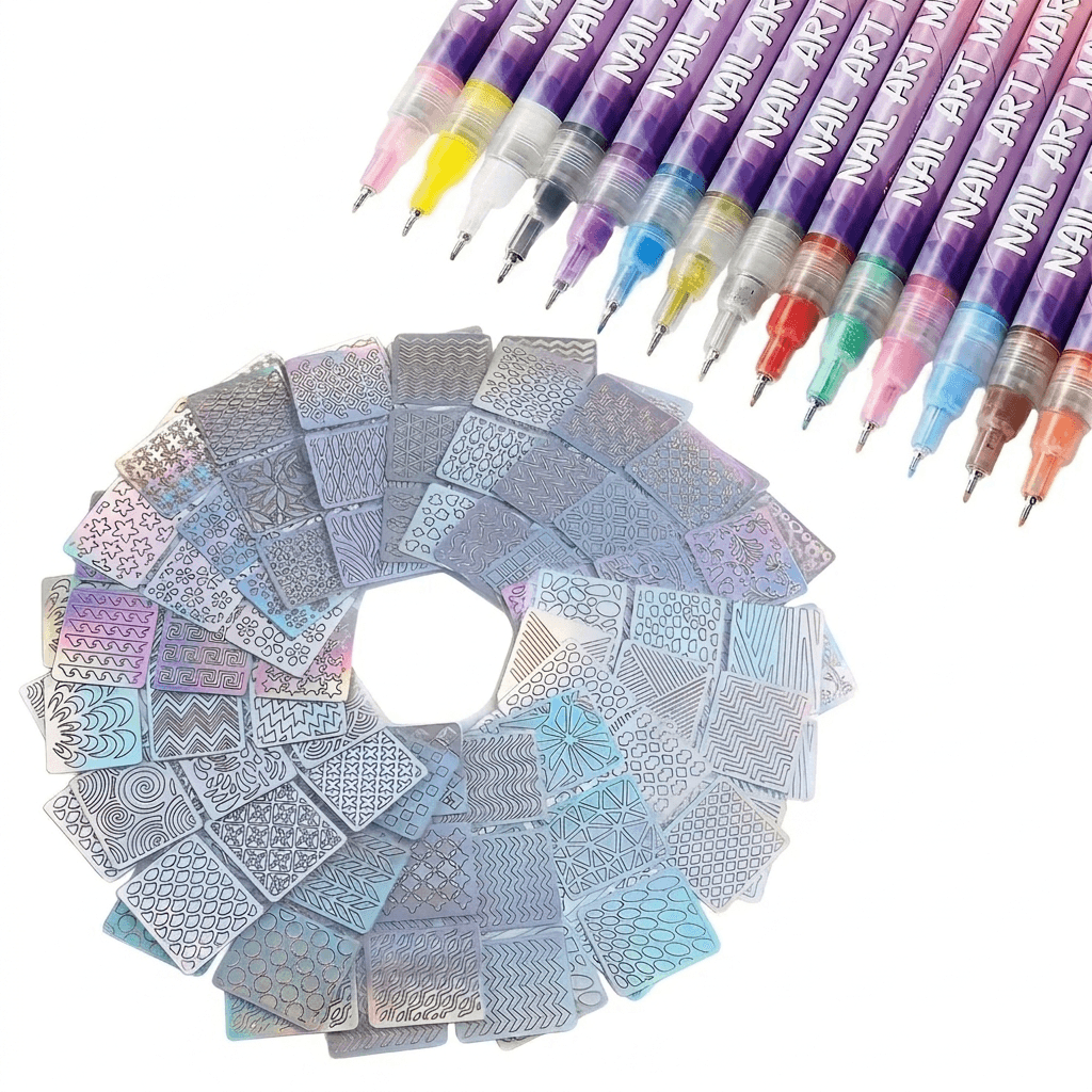 DIY Nail Art Pen Set for Creative At-Home Manicures - main product image