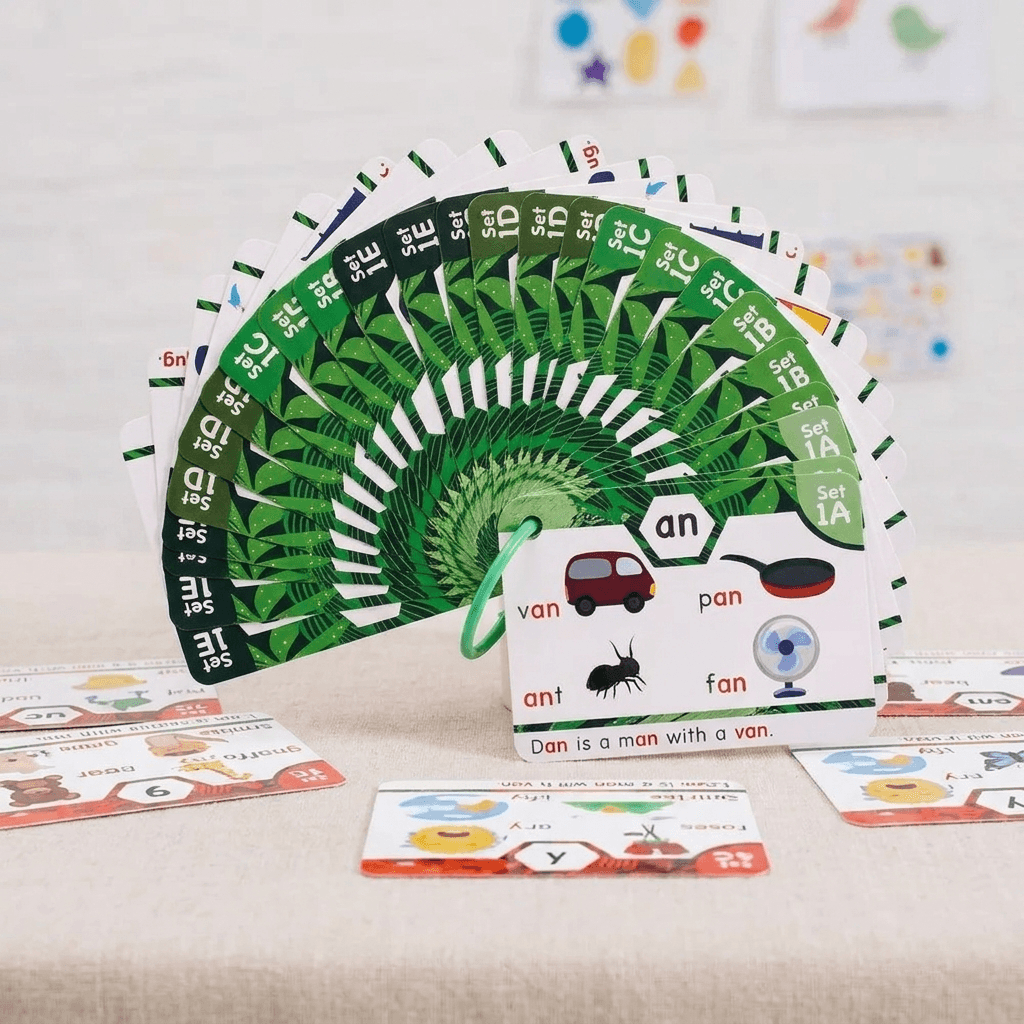 Phonics Flash Cards for Sounds, Blends and Reading Skills - main product image