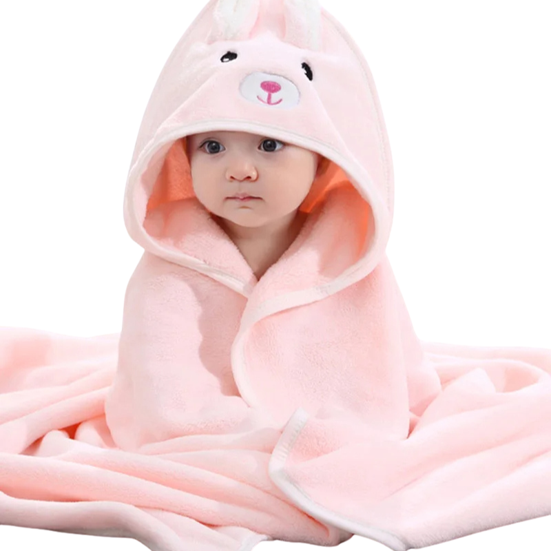 Plush Hooded Towels