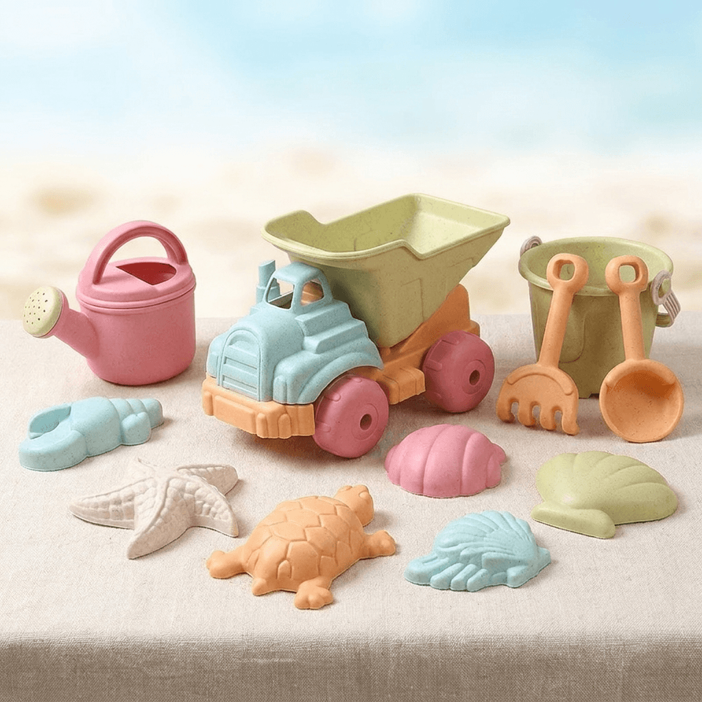 Kids Sand Tool Set for Creative Beach and Sandbox Play