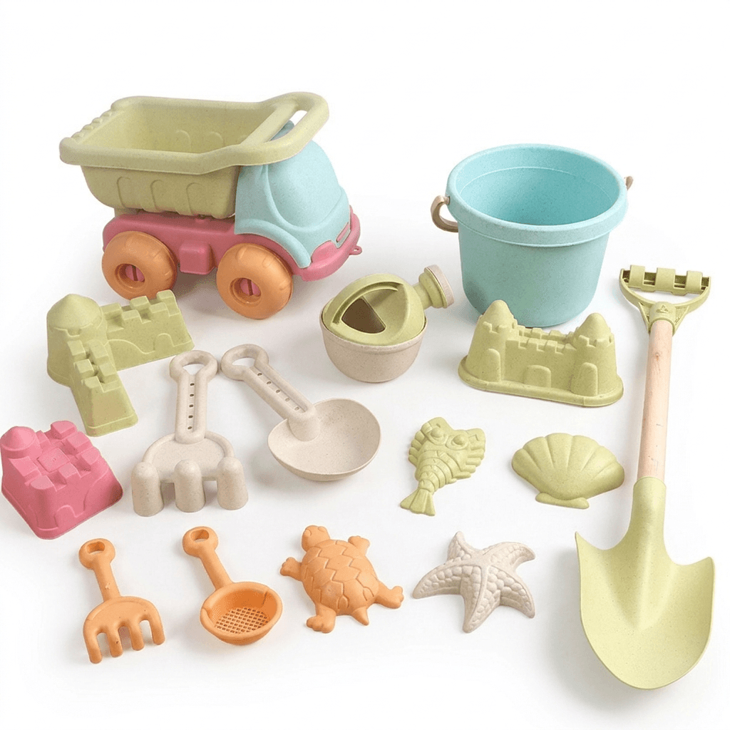 Kids Sand Tool Set for Creative Beach and Sandbox Play