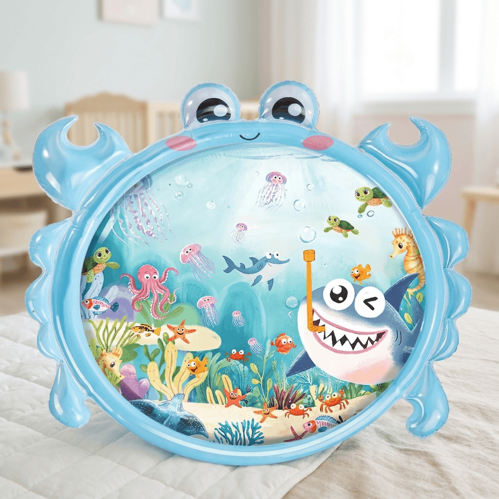 Inflatable Ocean Mat for Infants’ Sensory Play and Early Movement