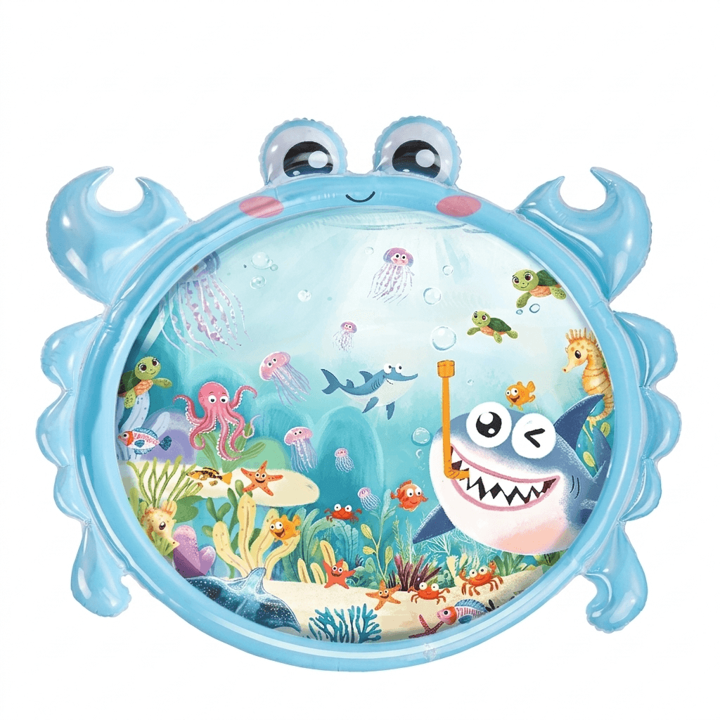 Inflatable Ocean Mat for Infants’ Sensory Play and Early Movement - main product image