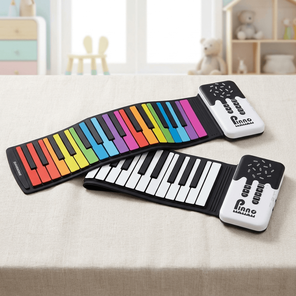 Foldable Piano Keyboard for Creative Kids