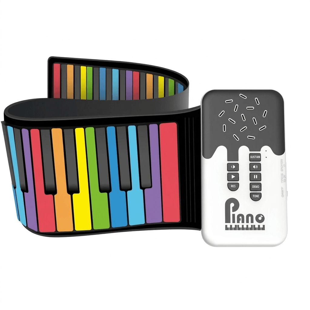 Foldable Piano Keyboard for Creative Kids