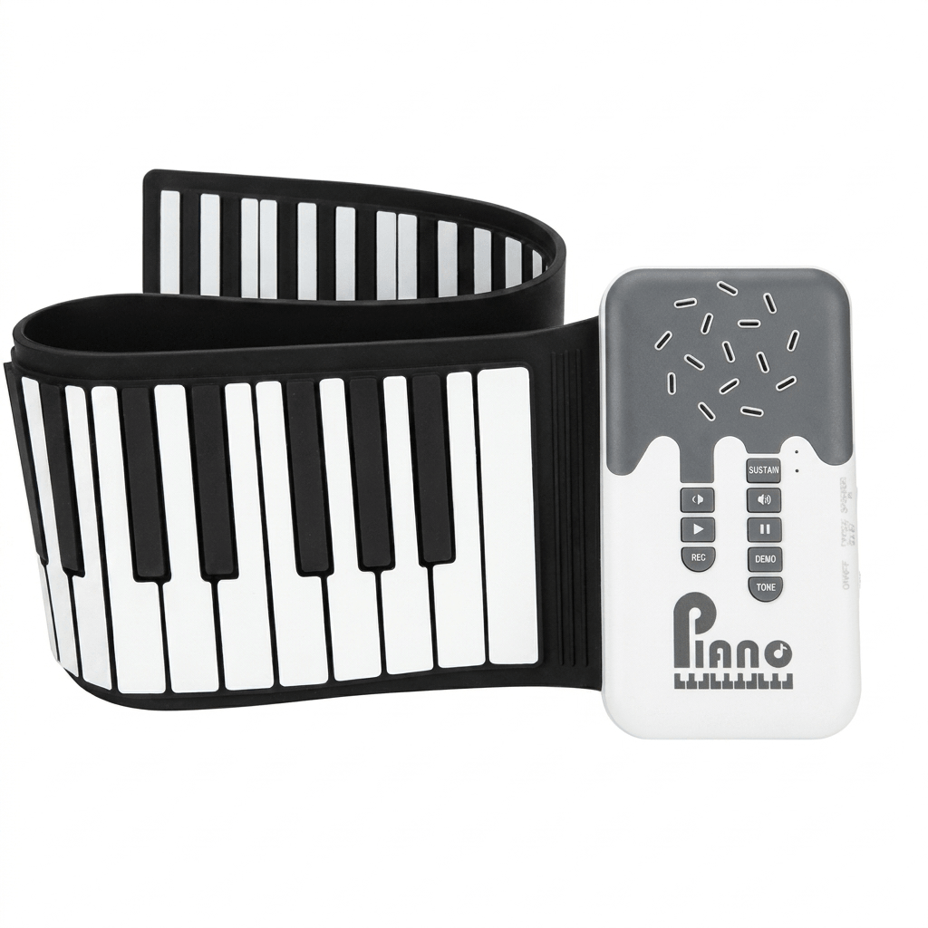 Foldable Piano Keyboard for Creative Kids - main product image