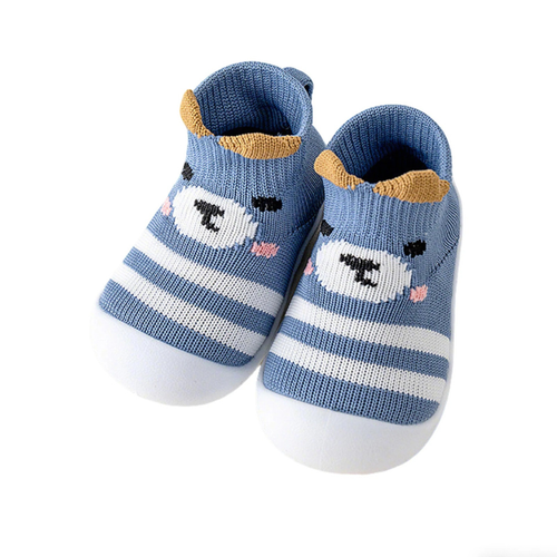 Breathable Knit Slip-On Baby Shoes with Non-Slip Sole