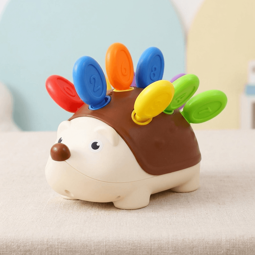 Fine Motor Hedgehog Game for Sorting, Matching - main product image