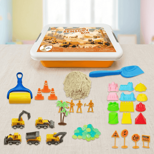 All-in-One Sensory Sand Kit for Creative Building and Play - main product image
