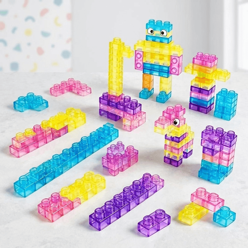 Squishy Jelly Building Blocks for Stretchy Play