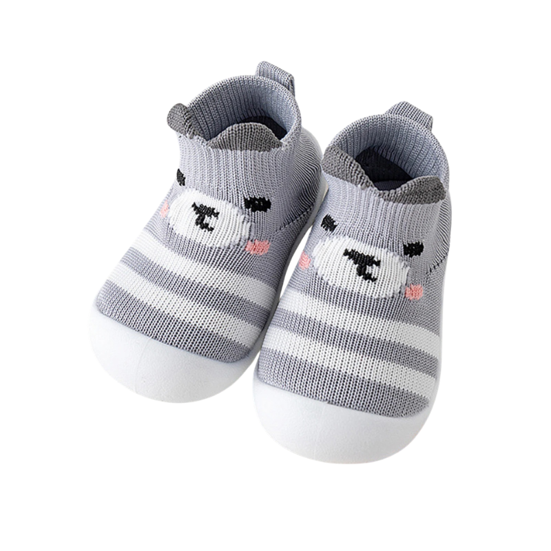 Breathable Knit Slip-On Baby Shoes with Non-Slip Sole - main product image