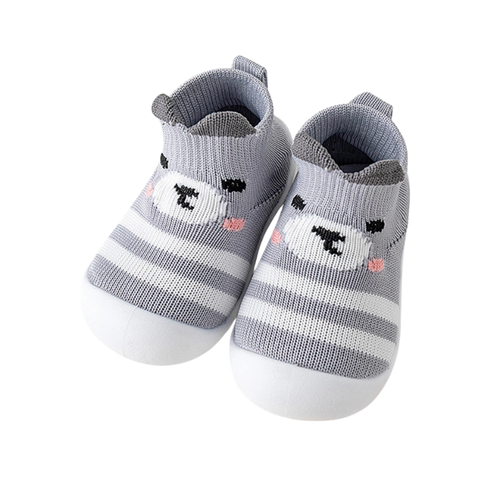 Breathable Knit Slip-On Baby Shoes with Non-Slip Sole - main product image