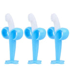 Silicone Baby Teether Toothbrush for Gentle Gum Care and Smiles - main product image