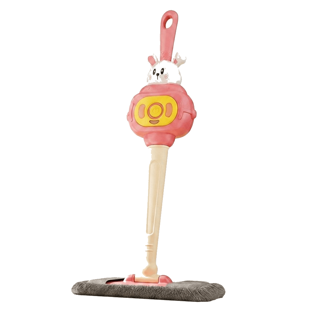Pretend Cleaning Mop Toy for Housework Play, Lights and Sounds