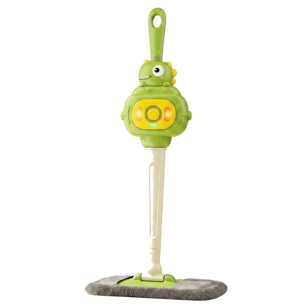 Pretend Cleaning Mop Toy for Housework Play, Lights and Sounds - main product image