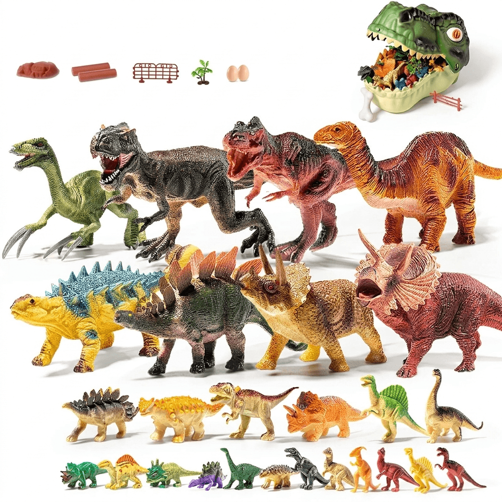 Dinosaur World Play Set for Creative Jurassic Adventures - main product image