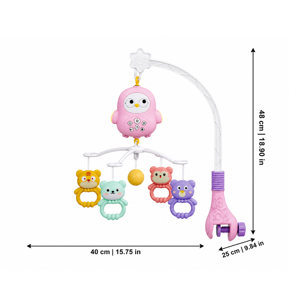 Rotating Baby Crib Music Toy