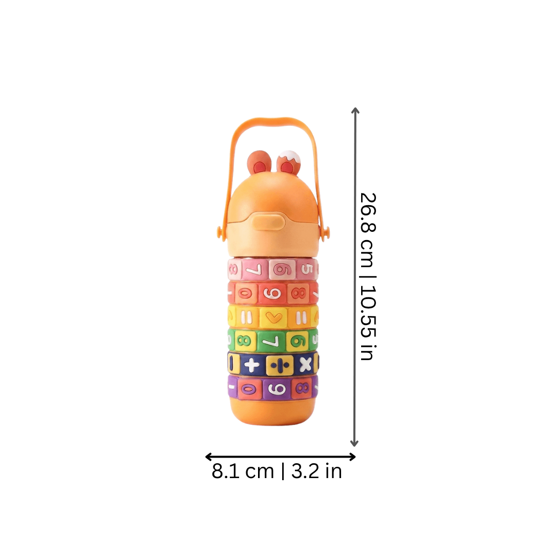 Number Play Water Bottle for Kids