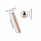 Silver Magnetic Puzzle Set for Focus and Stress Relief