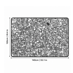 Large Coloring Blanket for Relaxed Playtime and Creative Memories
