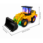 Light-Up Excavator Toy with Music and Moving Scoop - main product image