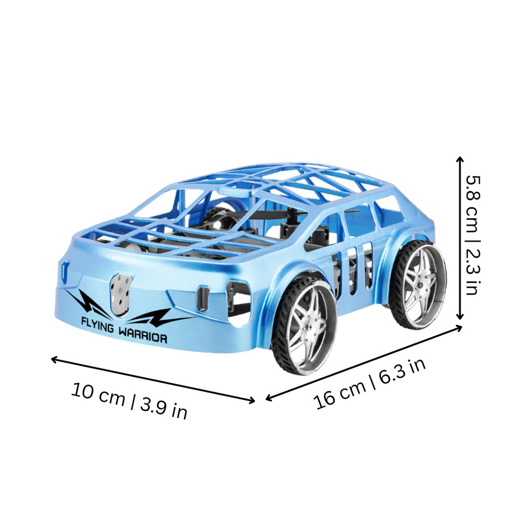 2-in-1 RC Car with Dual Mode Drive and Fly Play