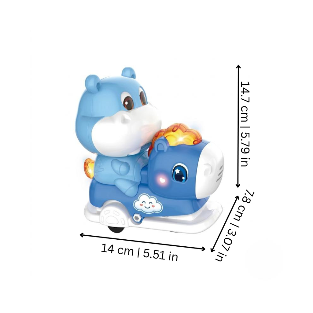 Musical Riding Toy for Light-Up Moving Fun