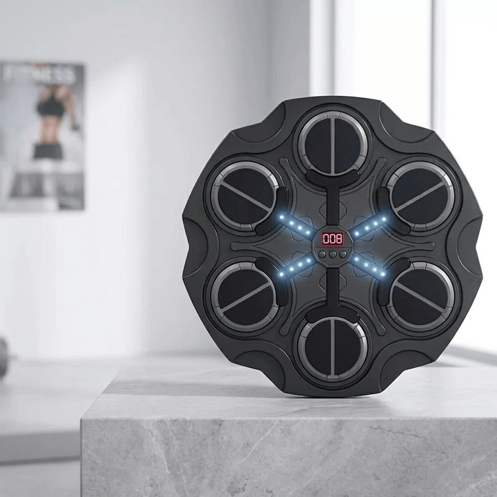 Smart Wall Punch Trainer for Rhythm, Reaction and Energy Release