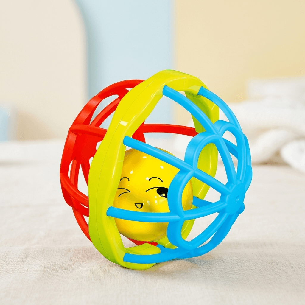 Soft Baby Rattle Ball for Grasping and Crawling Play - main product image
