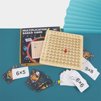 Package Includes: 1x Wooden Game Board, 4x Game Pieces, 1x Deck of - main product image
