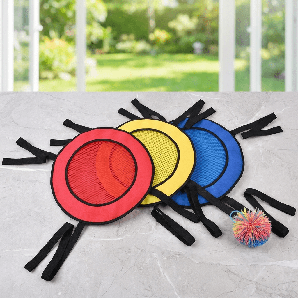 Two-Player Toss Ball Game for Outdoor Active Play