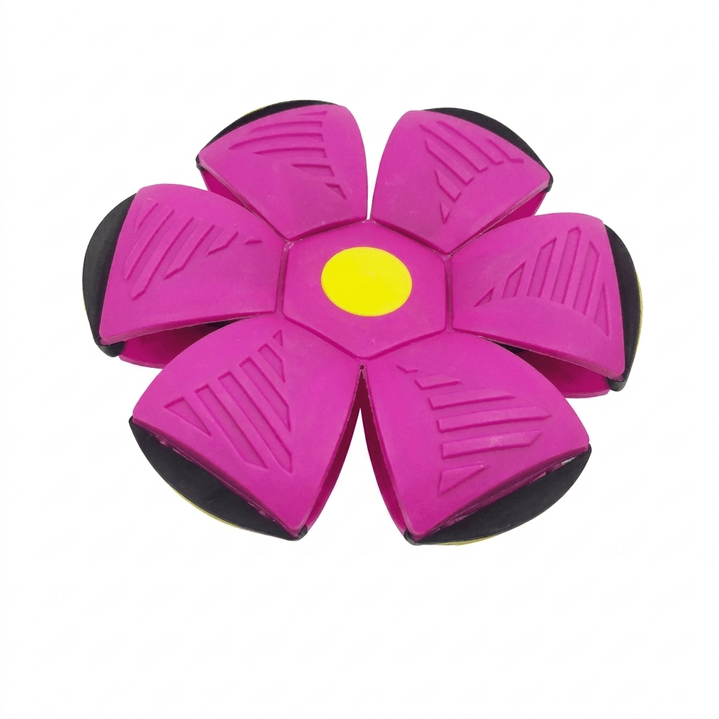 Pop-Up Flying Disc Ball for Outdoor Sports and Parties