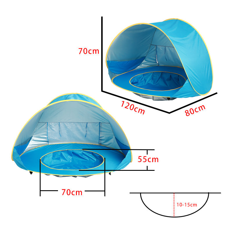 Pop Up Beach Tent for Toddlers