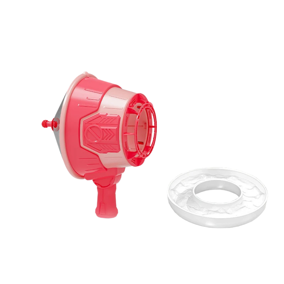 Multi-Hole Bubble Maker for Fast Outdoor Bubble Bursts