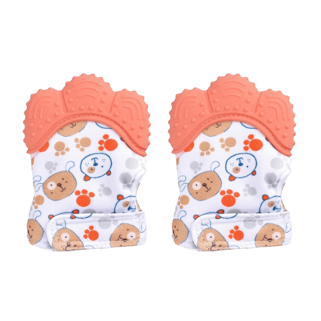 Baby Teether Gloves for Soothing Gums and Tiny Hands