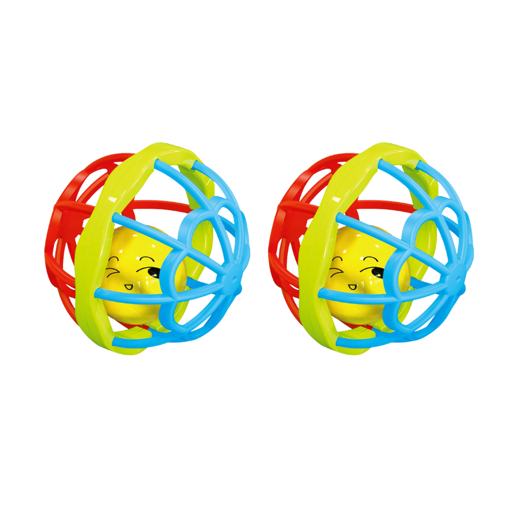 Soft Baby Rattle Ball for Grasping and Crawling Play