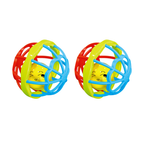 Soft Baby Rattle Ball for Grasping and Crawling Play