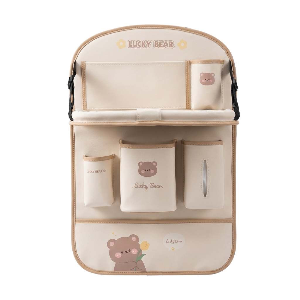 Foldable Car Tray Organizer for Kids On the Go - main product image