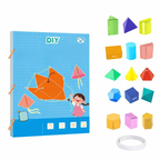 Pull-String 3D Geometry Book for Hands-On Math Discovery
