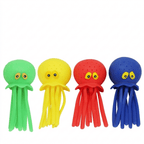 Soft Octopus Sponge Toy for Bath Time Fun and Stress Relief - main product image